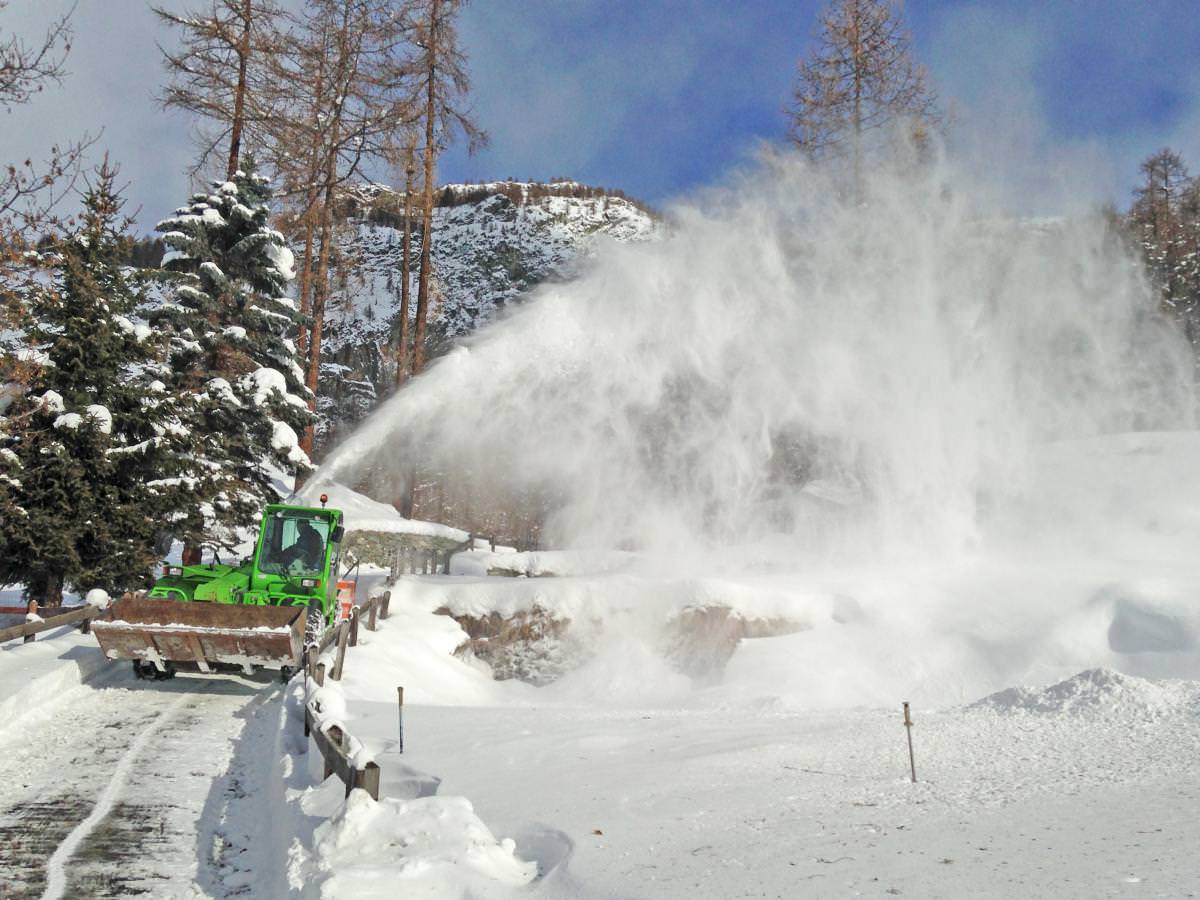 snow blower Prospekt CERRUTI BIG 750 Schneefräsen 163 